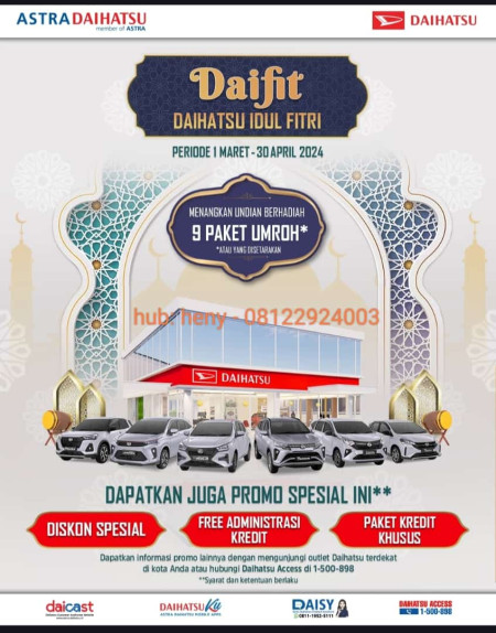 Special Promo Daihatsu Idul Fitri